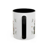 Grandma's Garden Of Love Coffee Mug — Gift From Grandkids — Accent Color Ceramic 11oz 15oz — Back view — Photo 19