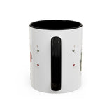 Grandma's Kitchen Hugs Coffee Mug — Gift From Grandkids — Accent Color Ceramic 11oz 15oz — Back view — Photo 19