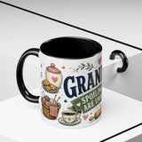 Grandma's Spoiling Skills Are Unmatched Coffee Mug — Funny Gift From Grandkids — Accent Ceramic 11oz 15oz — Product view — Photo 21
