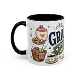 Grandma's Spoiling Skills Are Unmatched Coffee Mug — Funny Gift From Grandkids — Accent Ceramic 11oz 15oz — Left view — Photo 18