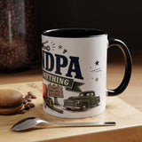 Grandpa Can Fix Anything Coffee Mug — Funny Gift From Grandkids — Accent Ceramic 11oz 15oz — Product view — Photo 20
