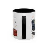 Grandpa's Jokes Are Legendary Coffee Mug — Funny Gift From Grandkids — Accent Ceramic 11oz 15oz — Back view — Photo 19