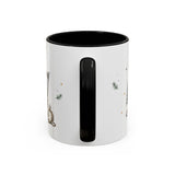 Grandpa's Stories Are The Best Coffee Mug — Gift From Grandkids — Accent Color Ceramic 11oz 15oz — Back view — Photo 19