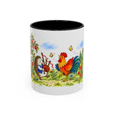 Hans My Hedgehog Mug — Storybook Fairy Tale Accent Coffee Mug — MagicMeStudio — Front view — Photo 1