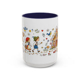 Hansel and Gretel Mug — Gingerbread Storybook Accent Coffee Mug — MagicMeStudio — Front view — Photo 6