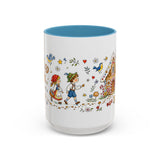 Hansel and Gretel Mug — Gingerbread Storybook Accent Coffee Mug — MagicMeStudio — Front view — Photo 10