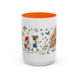 Hansel and Gretel Mug — Gingerbread Storybook Accent Coffee Mug — MagicMeStudio — Front view — Photo 13