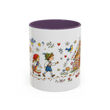 Hansel and Gretel Mug — Gingerbread Storybook Accent Coffee Mug — MagicMeStudio — Front view — Photo 16