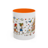 Hansel and Gretel Mug — Gingerbread Storybook Accent Coffee Mug — MagicMeStudio — Front view — Photo 11