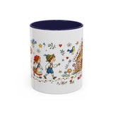 Hansel and Gretel Mug — Gingerbread Storybook Accent Coffee Mug — MagicMeStudio — Front view — Photo 2