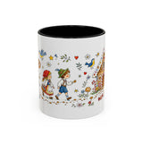 Hansel and Gretel Mug — Gingerbread Storybook Accent Coffee Mug — MagicMeStudio — Front view — Photo 1