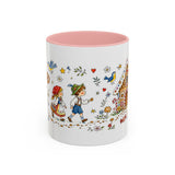 Hansel and Gretel Mug — Gingerbread Storybook Accent Coffee Mug — MagicMeStudio — Front view — Photo 3