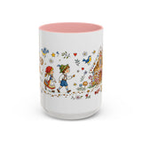 Hansel and Gretel Mug — Gingerbread Storybook Accent Coffee Mug — MagicMeStudio — Front view — Photo 7