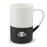 Independence Day Engraved Mug, Fourth of July Liberty Bell, 13oz Speckled Ceramic Coffee Cup, Holiday Gift — Front view — Photo 1