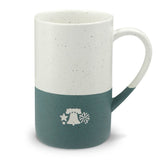 Independence Day Engraved Mug, Fourth of July Liberty Bell, 13oz Speckled Ceramic Coffee Cup, Holiday Gift — Front view — Photo 2