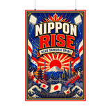 Japan Soccer Poster — Rally Fan Art Print — Soccer Wall Decor — Front view — Photo 3