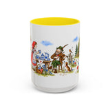 King Thrushbeard Mug — Storybook Fairy Tale Accent Coffee Mug — MagicMeStudio — Front view — Photo 14