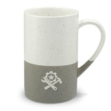 Labor Day Engraved Mug, Labor Day Tools Gear, 13oz Speckled Ceramic Coffee Cup, Holiday Gift — Front view — Photo 4
