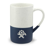 Labor Day Engraved Mug, Labor Day Tools Gear, 13oz Speckled Ceramic Coffee Cup, Holiday Gift — Front view — Photo 3