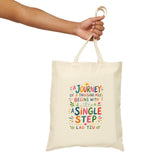 Lao Tzu Quote Tote Bag — Inspirational Canvas Bag — Colorful Literary Gift — Product view — Photo 11