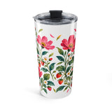 Make Room For Little Joys 20oz Tumbler, Botanical Inspirational Quote Gift, Insulated Stainless Steel Travel Cup — 6ad87196533917771e060fe6_44519_111755_back
