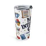 Math Intervention Crew 20oz Tumbler — Building Number Sense — Insulated Stainless Steel Travel Cup — Left view — Photo 3
