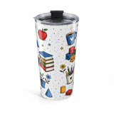 Math Intervention Crew 20oz Tumbler — Building Number Sense — Insulated Stainless Steel Travel Cup — Back view — Photo 2