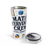Math Intervention Crew 20oz Tumbler — Building Number Sense — Insulated Stainless Steel Travel Cup — Product view — Photo 5