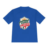 Mexico Soccer T Shirt, Vamos Mexico Tee, World Football Fan Shirt, Moisture Wicking Sport Tee — Front view — Photo 10