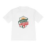 Mexico Soccer T Shirt, Vamos Mexico Tee, World Football Fan Shirt, Moisture Wicking Sport Tee — Front view — Photo 2