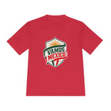 Mexico Soccer T Shirt, Vamos Mexico Tee, World Football Fan Shirt, Moisture Wicking Sport Tee — Front view — Photo 7