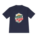 Mexico Soccer T Shirt, Vamos Mexico Tee, World Football Fan Shirt, Moisture Wicking Sport Tee — Front view — Photo 9