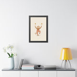 Monkey Star Wands Framed Nursery Wall Art, Storybook Kids Room Decor, 16x24 20x30 Poster — Lifestyle view — Photo 7
