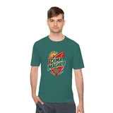 Morocco Soccer T Shirt, Dima Maghrib Tee, World Football Fan Shirt, Moisture Wicking Sport Tee — Product view — Photo 12