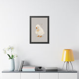 Mother Goose and Baby Framed Nursery Poster | Storybook Wall Art | Kids Room Decor | Black Walnut White Frame | 16x24 20x30 — 6ad86fbb75bf325e530b93db_69668_124166_context