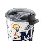 Mr Fix It 20oz Tumbler — Father's Day Gift for Dad — Insulated Stainless Steel Travel Cup — Product view — Photo 6
