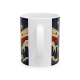 My Dad Is My Hero Father's Day Coffee Mug | Dad Gift | Ceramic 11oz 15oz Cup — 6ad8733956e61d3ffc0952d0_65216_101798_back
