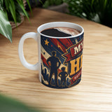 My Dad Is My Hero Father's Day Coffee Mug | Dad Gift | Ceramic 11oz 15oz Cup — 6ad8733956e61d3ffc0952d0_65216_71738_context-5
