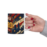 My Dad Is My Hero Father's Day Coffee Mug | Dad Gift | Ceramic 11oz 15oz Cup — 6ad8733956e61d3ffc0952d0_65216_71756_context-9