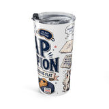 Nap Champion 20oz Tumbler — Father's Day Gift for Dad — Insulated Stainless Steel Travel Cup — Right view — Photo 4