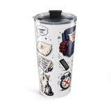 Nap Champion 20oz Tumbler — Father's Day Gift for Dad — Insulated Stainless Steel Travel Cup — Back view — Photo 2