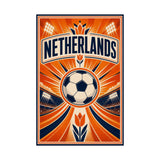 Netherlands Soccer Fan Art Poster — Matte Vertical Poster — World Cup 2026 Wall Decor — Product view — Photo 7