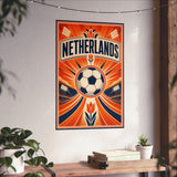 Netherlands Soccer Fan Art Poster — Matte Vertical Poster — World Cup 2026 Wall Decor — Product view — Photo 11