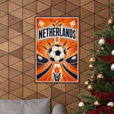 Netherlands Soccer Fan Art Poster — Matte Vertical Poster — World Cup 2026 Wall Decor — Product view — Photo 9