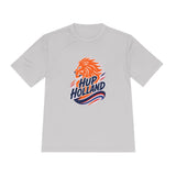 Netherlands Soccer T Shirt, Hup Holland Tee, World Football Fan Shirt, Moisture Wicking Sport Tee — Front view — Photo 3