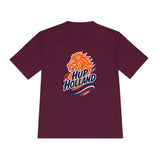 Netherlands Soccer T Shirt, Hup Holland Tee, World Football Fan Shirt, Moisture Wicking Sport Tee — Front view — Photo 5