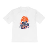 Netherlands Soccer T Shirt, Hup Holland Tee, World Football Fan Shirt, Moisture Wicking Sport Tee — Front view — Photo 2