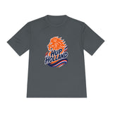 Netherlands Soccer T Shirt, Hup Holland Tee, World Football Fan Shirt, Moisture Wicking Sport Tee — Front view — Photo 4