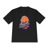 Netherlands Soccer T Shirt, Hup Holland Tee, World Football Fan Shirt, Moisture Wicking Sport Tee — Front view — Photo 6