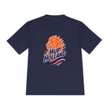 Netherlands Soccer T Shirt, Hup Holland Tee, World Football Fan Shirt, Moisture Wicking Sport Tee — Front view — Photo 9